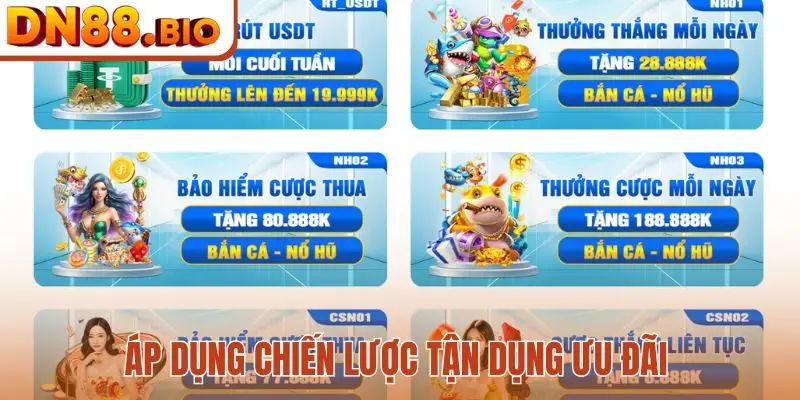 Áp dụng chiến lược tận dụng ưu đãi