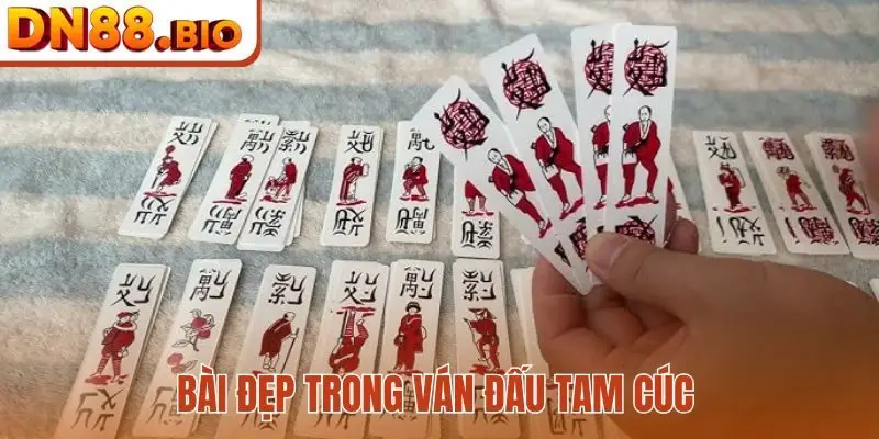 Bài đẹp trong ván đấu Tam Cúc