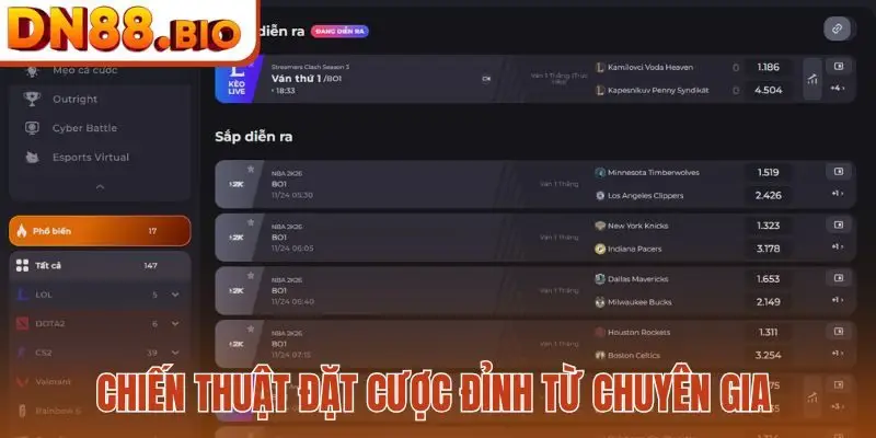 Chiến thuật đặt cược đỉnh từ chuyên gia