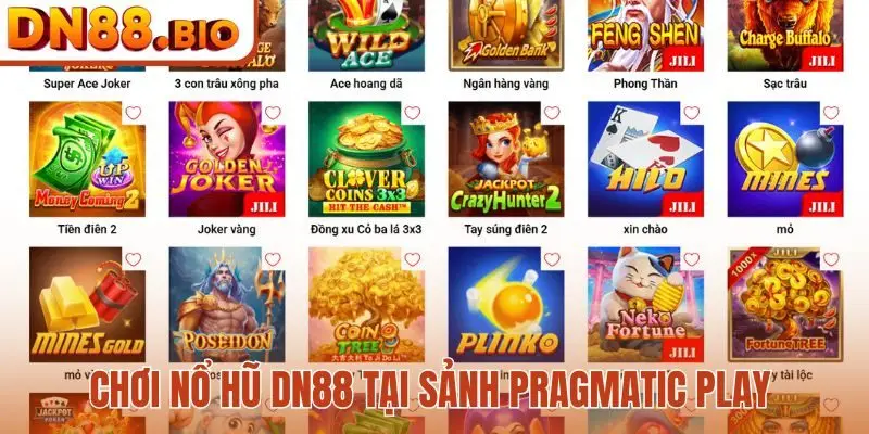 Chơi nổ hũ DN88 tại sảnh Pragmatic Play