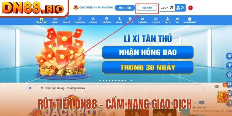 Rút tiền DN88