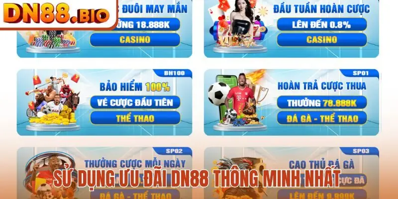Sử dụng ưu đãi DN88 thông minh nhất