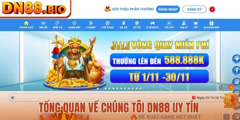 Tổng quan Về chúng tôi DN88 uy tín